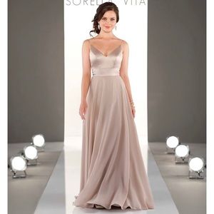 BRAND NEW Sorella Vita bridesmaids dress Vintage Rose color